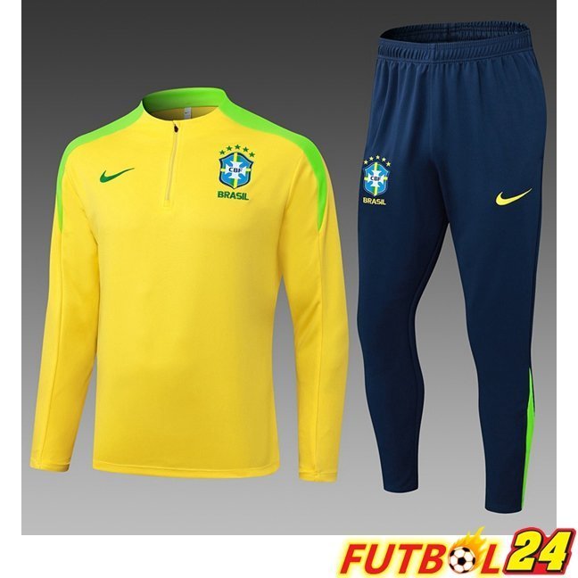 Chandal Equipos De Futbol Brasil Ninos Amarillo 2026/2027