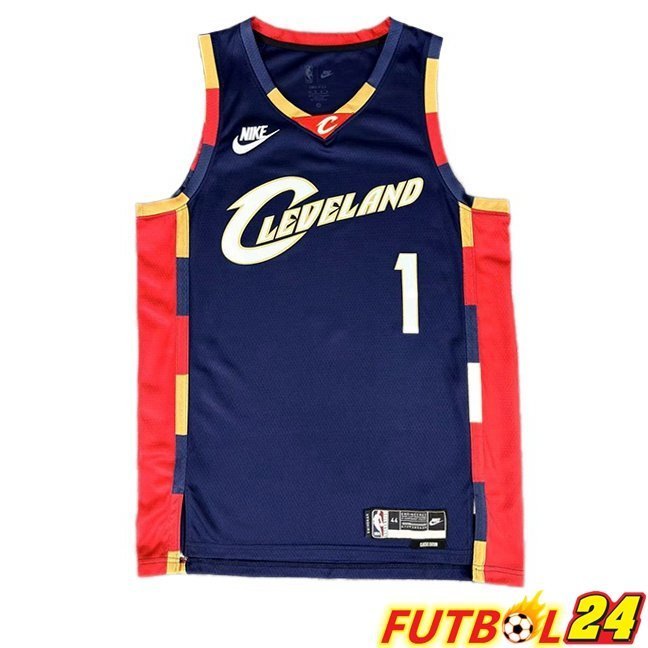 Camiseta NBA Cleveland Cavaliers (James Harden 1) Retro Azul Real 2006-2009