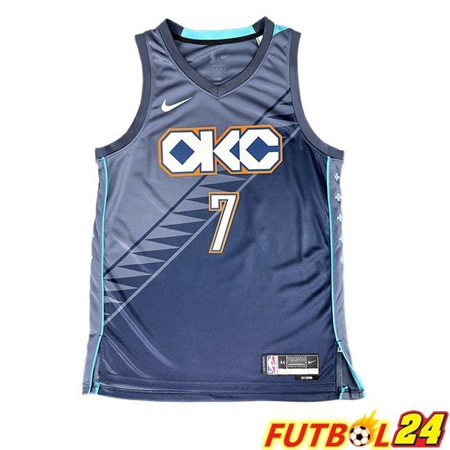 Camiseta NBA Oklahoma City Thunder (Chet Holmgren 7) Azul Real 2025/2026