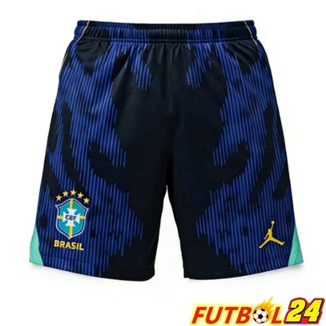 Cortos de Futbol Brasil Segunda Azul Real 2026/2027