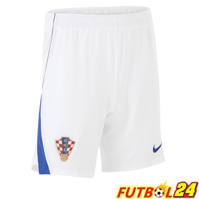 Cortos de Futbol Croacia Primera Blanco 2026/2027