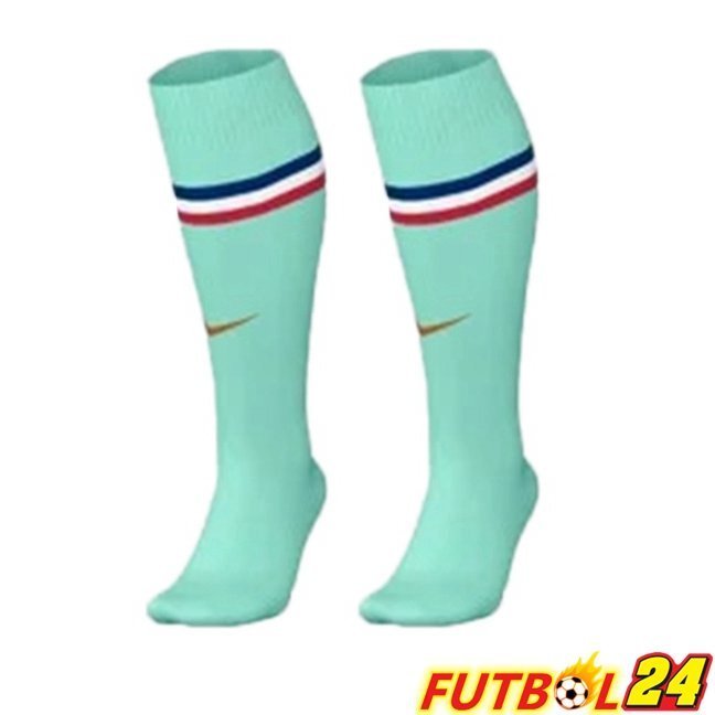 Calcetines De Futbol Francia Segunda Verde 2026/2027
