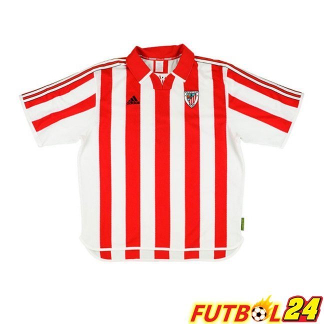 Camisetas De Futbol Athletic Club Retro Primera Rojo Blanco 1999-2000