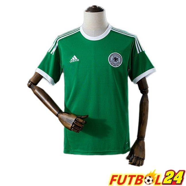 Camisetas De Futbol Alemania Retro Segunda Verde 2012-2013