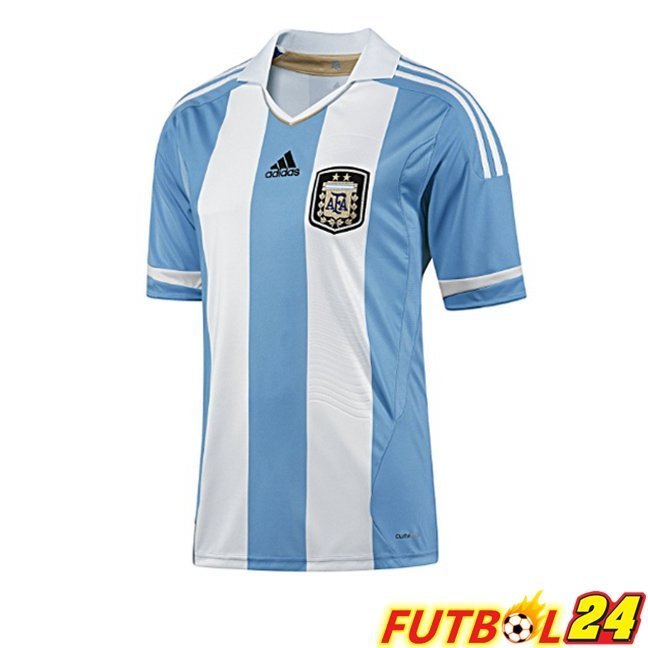 Camisetas De Futbol Argentina Retro Primera Azul Blanco 2011