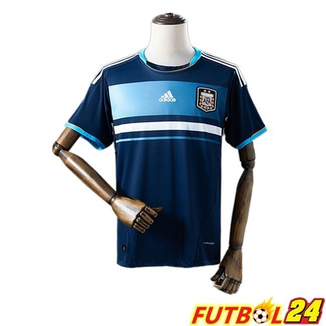 Camisetas De Futbol Argentina Retro Segunda Azul Real 2011