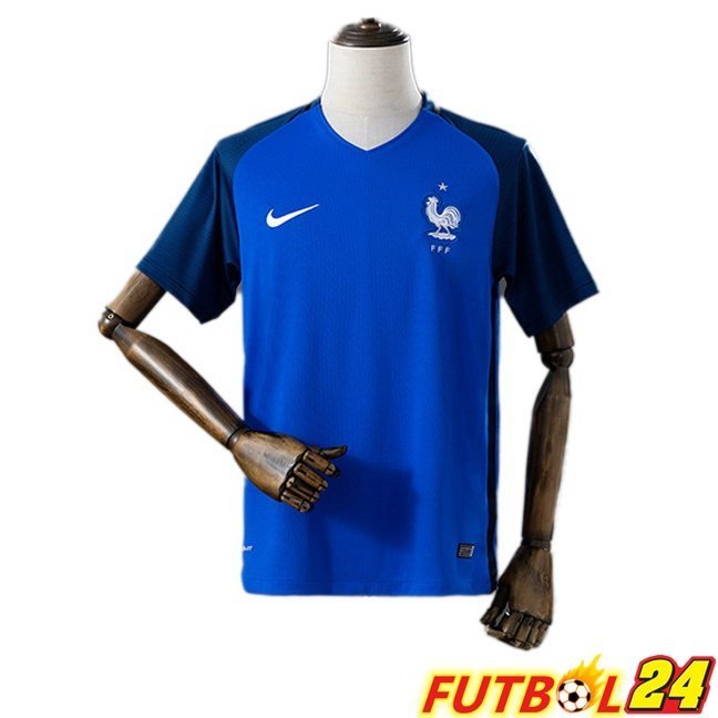 Camisetas De Futbol Francia Retro Primera Azul 2016