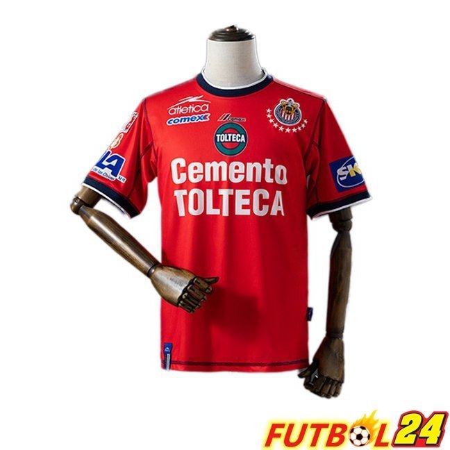 Camisetas De Futbol CD Guadalajara Retro Segunda Rojo 2002-2003