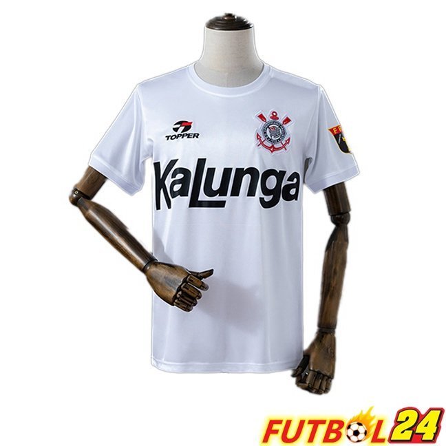 Camisetas De Futbol Corinthians Retro Primera Blanco 1988