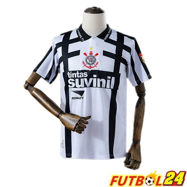 Camisetas De Futbol Corinthians Retro Cuarta Blanco 1996