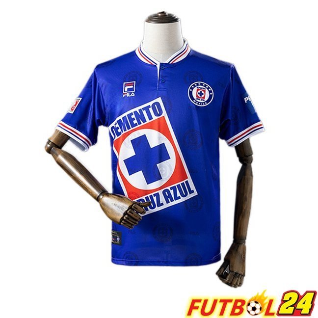 Camisetas De Futbol Cruz Azul Retro Primera Azul 1998