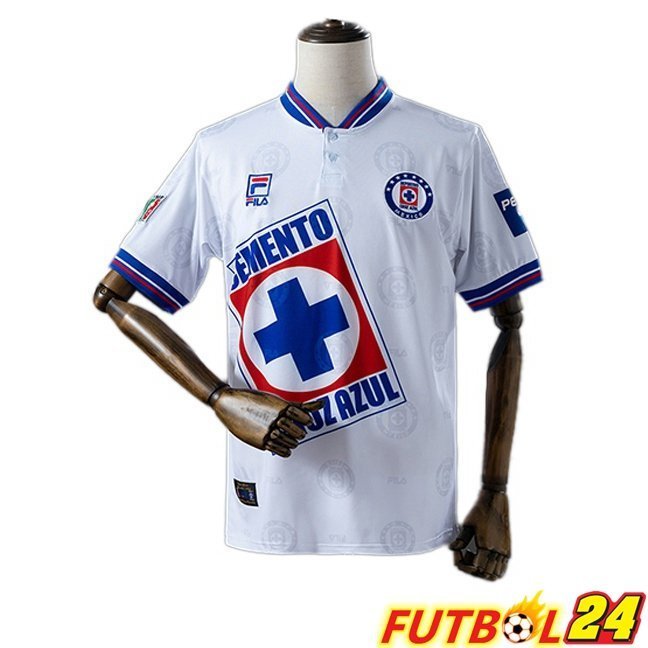 Camisetas De Futbol Cruz Azul Retro Segunda Blanco 1998