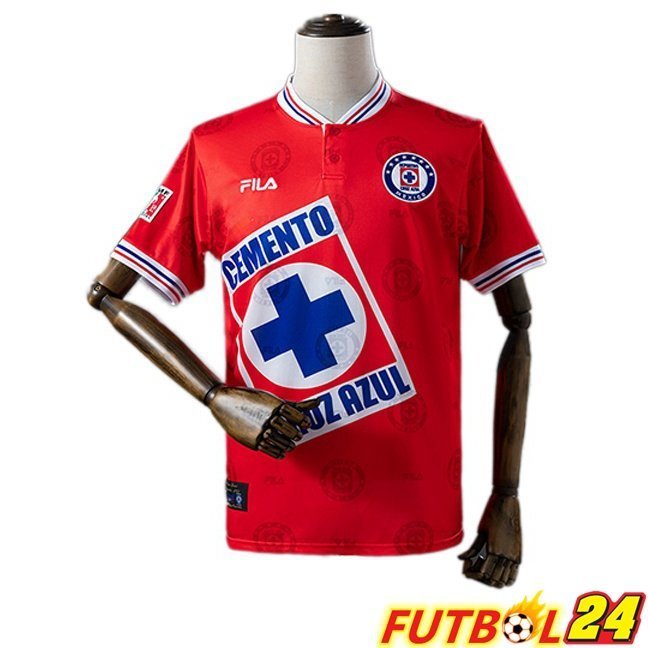 Camisetas De Futbol Cruz Azul Retro Tercera Rojo 1998