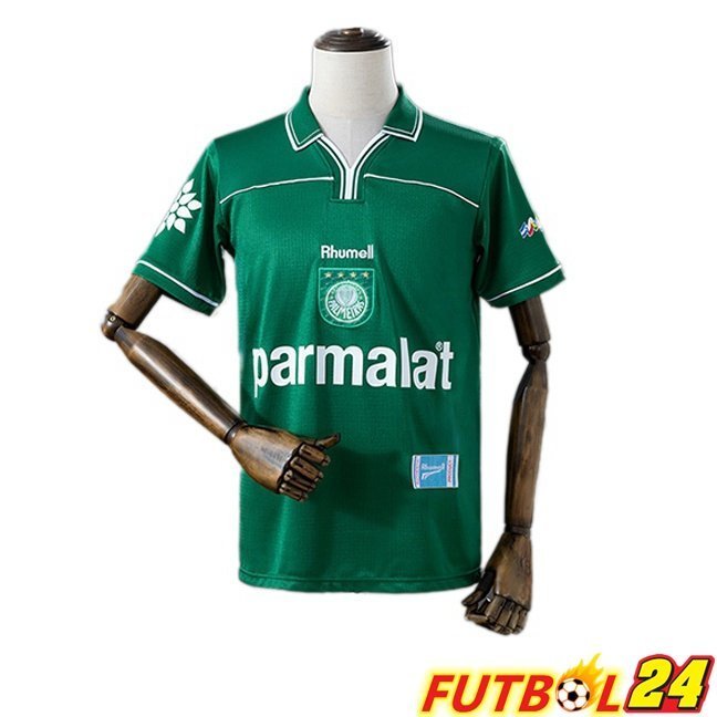 Camisetas De Futbol Palmeiras Retro Primera Verde 1999