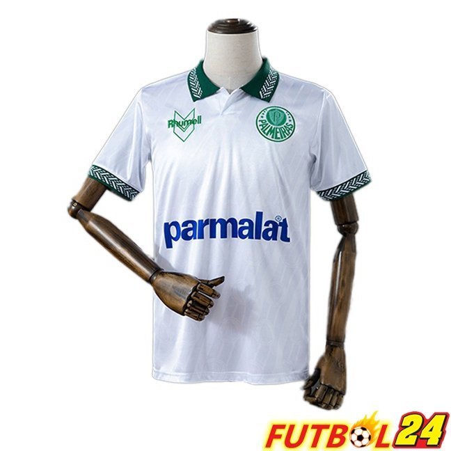 Camisetas De Futbol Palmeiras Retro Segunda Blanco 1994-1995