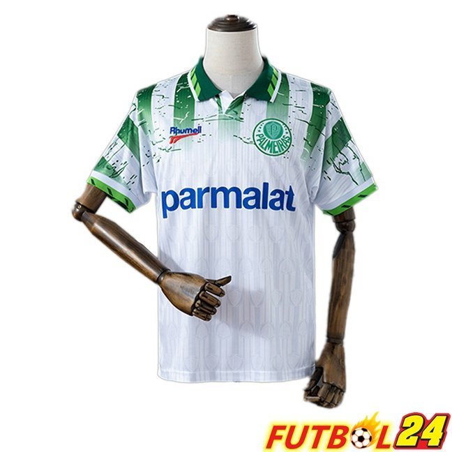 Camisetas De Futbol Palmeiras Retro Segunda Blanco 1996