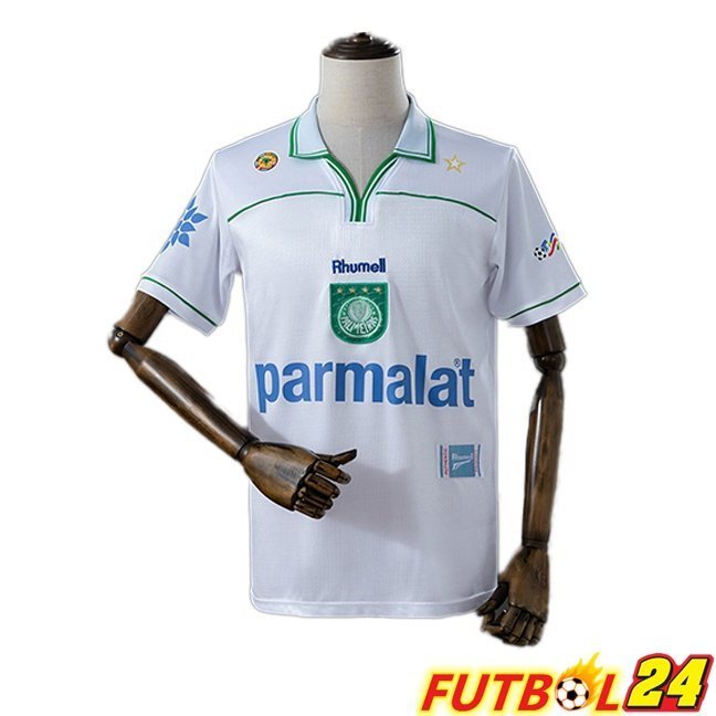 Camisetas De Futbol Palmeiras Retro Segunda Blanco 1999