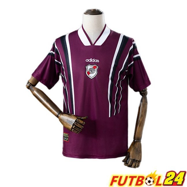 Camisetas De Futbol River Plate Retro Tercera Púrpura 1996-1998