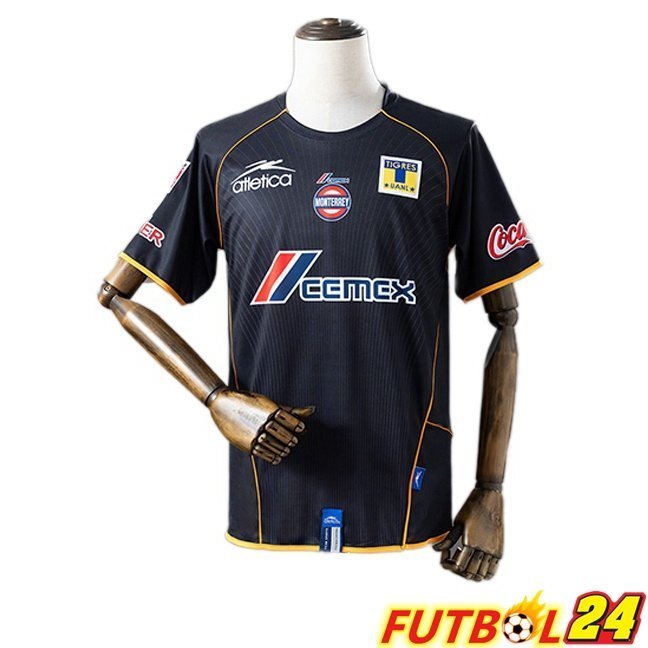 Camisetas De Futbol Tigres UANL Retro Tercera Azul Real 2005-2006