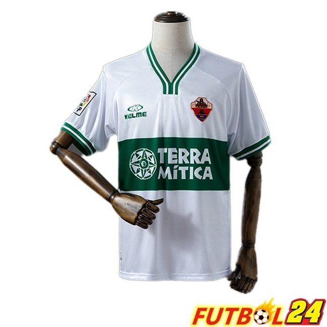 Camisetas De Futbol Elche CF Retro Primera Blanco 1999-2000