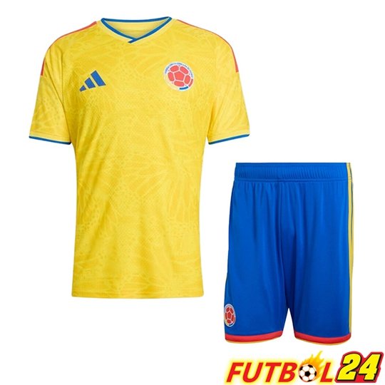 Camisetas De Futbol Colombia Ninos Primera Copa Del Mundo 2026