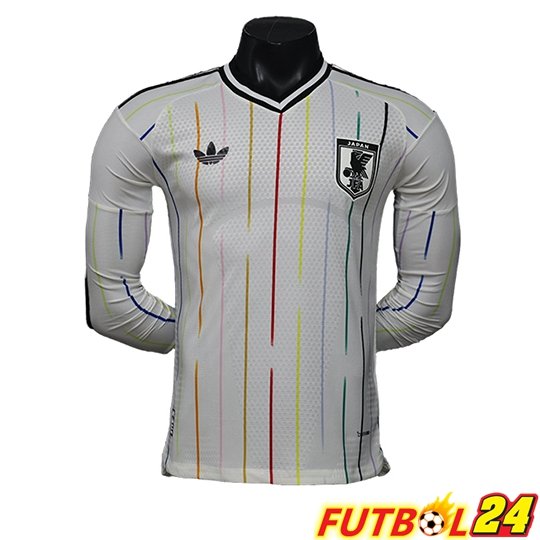 Camisetas De Futbol Japón Segunda Manga Larga Copa Del Mundo 2026
