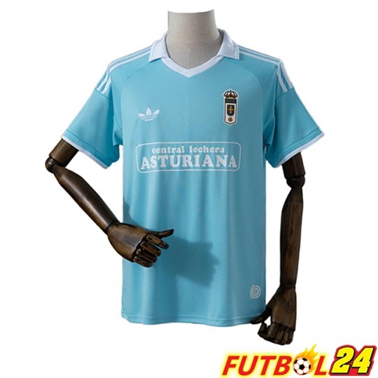 Camisetas De Futbol Real Oviedo 100th Anniversary Edition Azul Claro 2025/2026