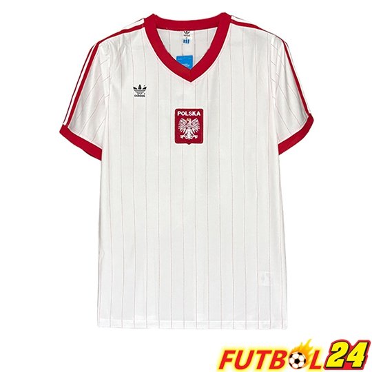 Camisetas De Futbol Polonia Retro Primera 1982