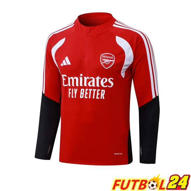 Sudadera De Entrenamiento Arsenal Rojo 2026/2027