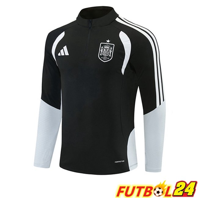Sudadera De Entrenamiento España Negro 2026/2027