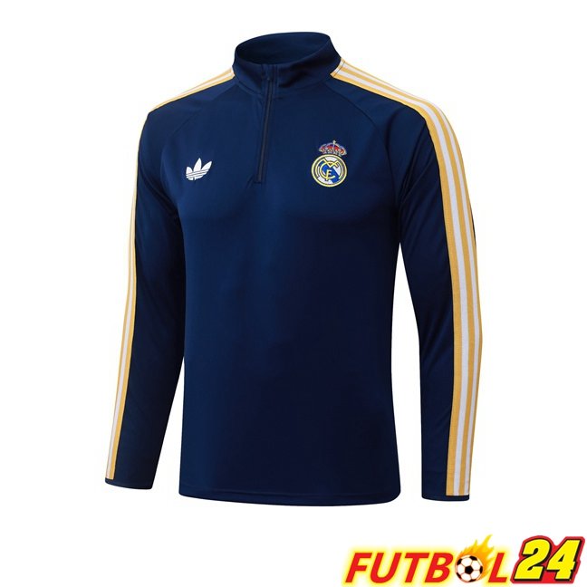 Sudadera De Entrenamiento Real Madrid Azul Real 2026/2027