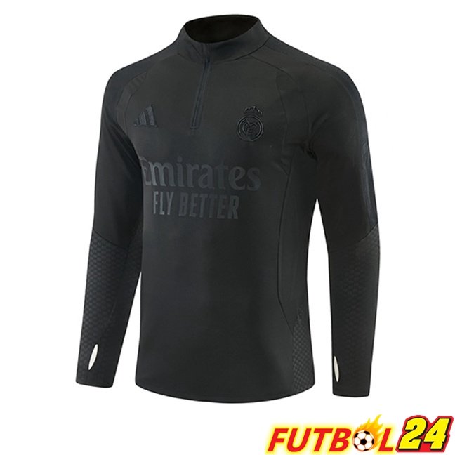 Sudadera De Entrenamiento Real Madrid Negro 2026/2027