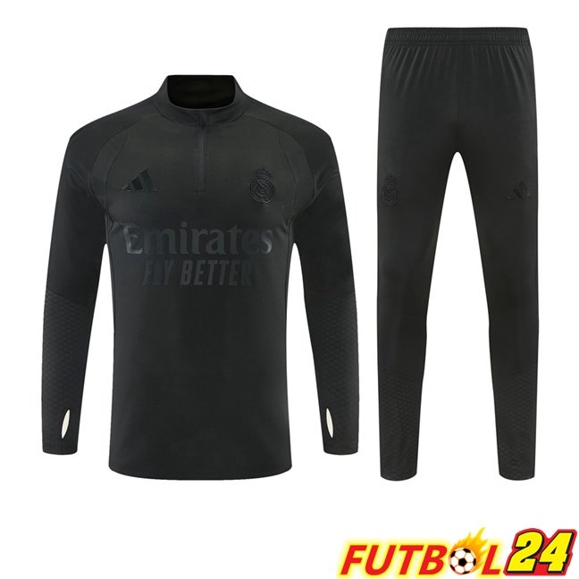 Chandal Equipos De Futbol Real Madrid Negro 2026/2027
