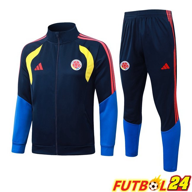 Chandal Equipos De Futbol - Chaqueta Colombia Azul Real 2026/2027