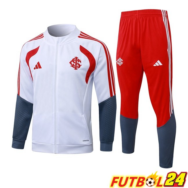 Chandal Equipos De Futbol - Chaqueta SC Internacional Blanco 2026/2027