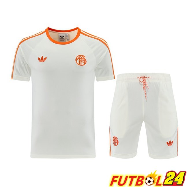Camiseta Entrenamiento Bayern Munich + Cortos Blanco 2026/2027