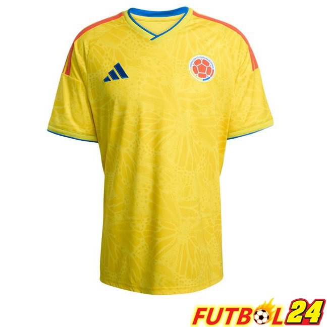 Camisetas De Futbol Colombia Primera Amarillo Copa Del Mundo 2026