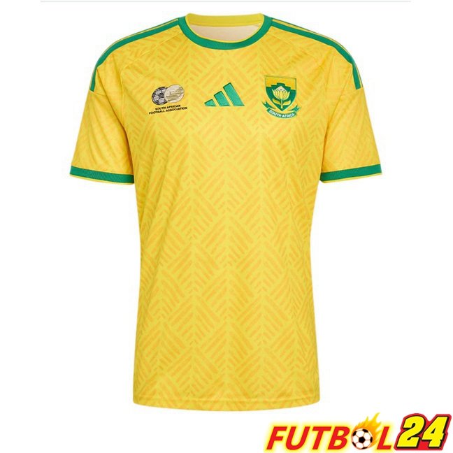 Camisetas De Futbol Sudáfrica Primera Amarillo Copa Del Mundo 2026
