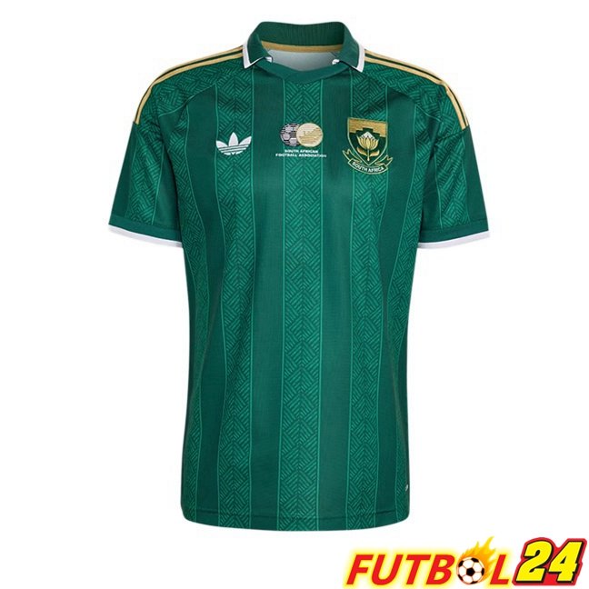 Camisetas De Futbol Sudáfrica Segunda Verde Copa Del Mundo 2026