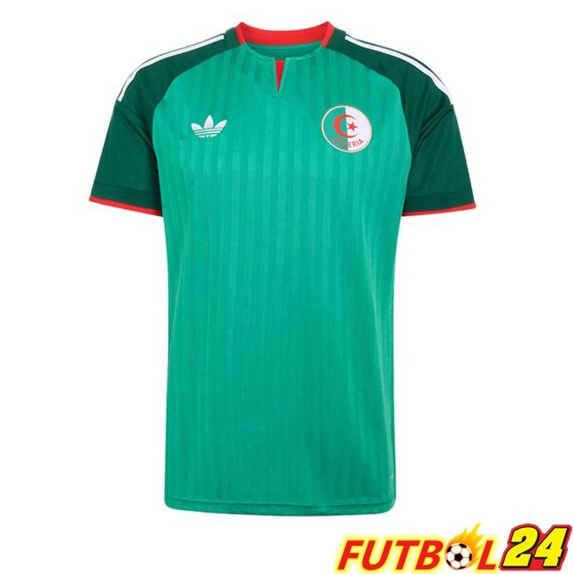 Camisetas De Futbol Argelia Segunda Verde Copa Del Mundo 2026