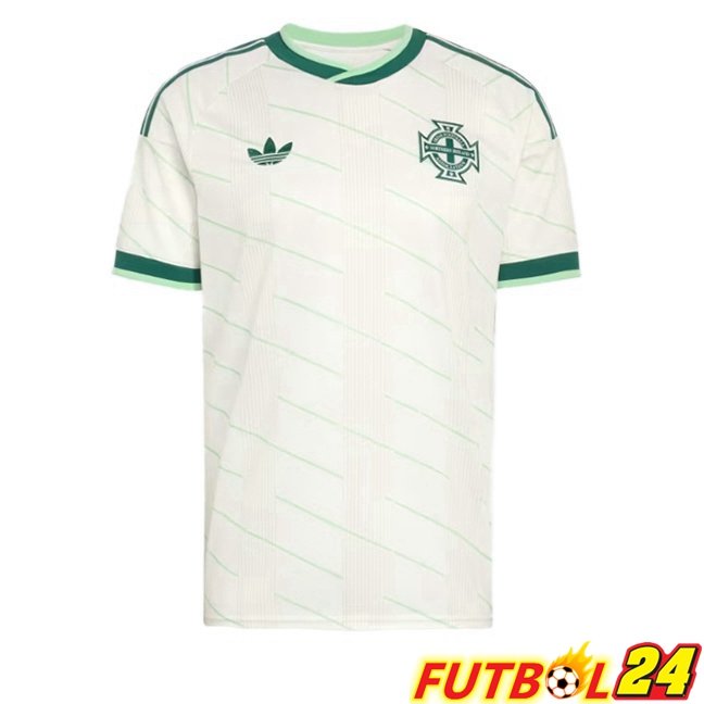 Camisetas De Futbol Irlanda Del Norte Segunda Blanco Copa Del Mundo 2026