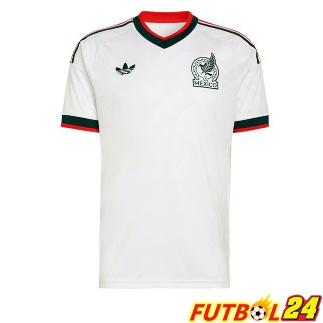 Camisetas De Futbol México Segunda Blanco Copa Del Mundo 2026