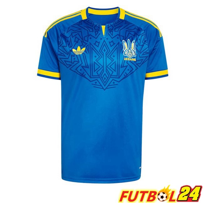 Camisetas De Futbol Ucrania Segunda Azul Copa Del Mundo 2026