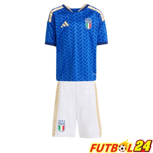 Camisetas De Futbol Italia Ninos Primera Azul Copa Del Mundo 2026