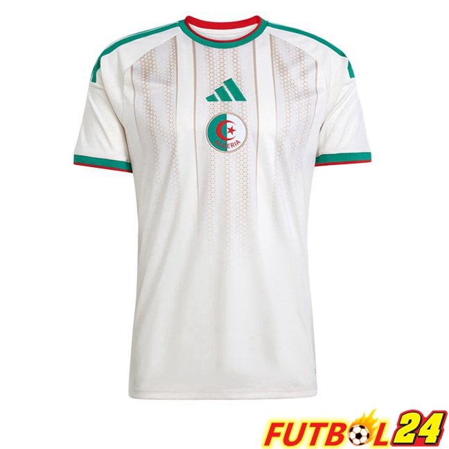 Camisetas De Futbol Argelia Primera Blanco Copa Del Mundo 2026