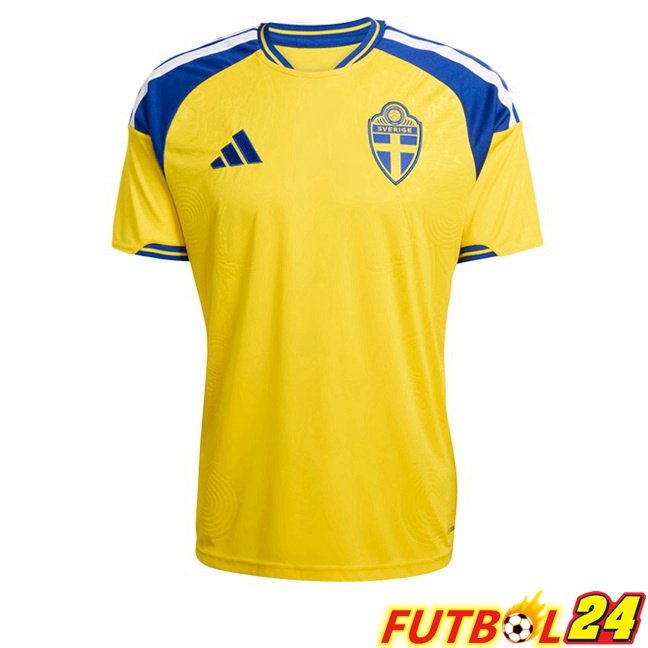 Camisetas De Futbol Suecia Primera Amarillo Copa Del Mundo 2026