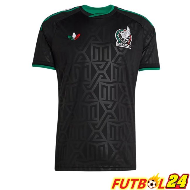 Camisetas De Futbol México Tercera Negro Copa Del Mundo 2026