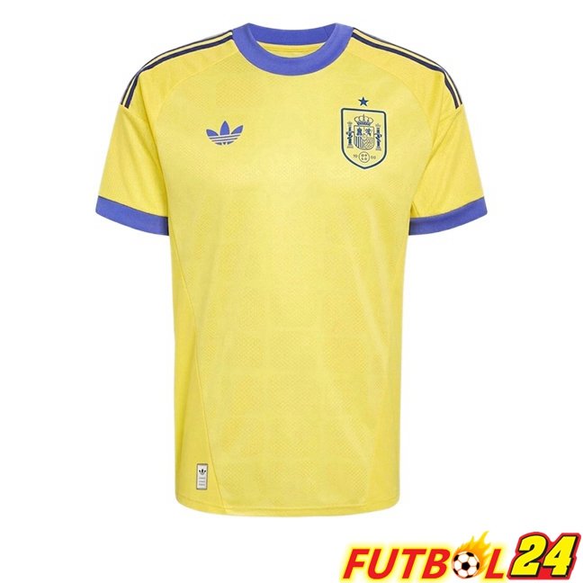 Camisetas De Futbol España Portero Amarillo Copa Del Mundo 2026