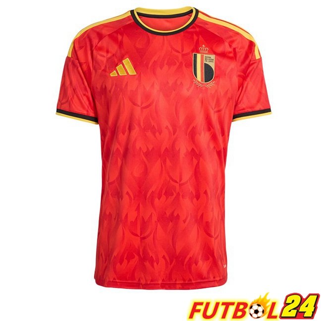 Camisetas De Futbol Bélgica Primera Rojo Copa Del Mundo 2026