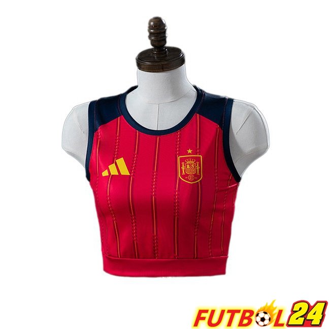 Camisetas De Futbol España Court Mujer Primera Rojo Copa Del Mundo 2026